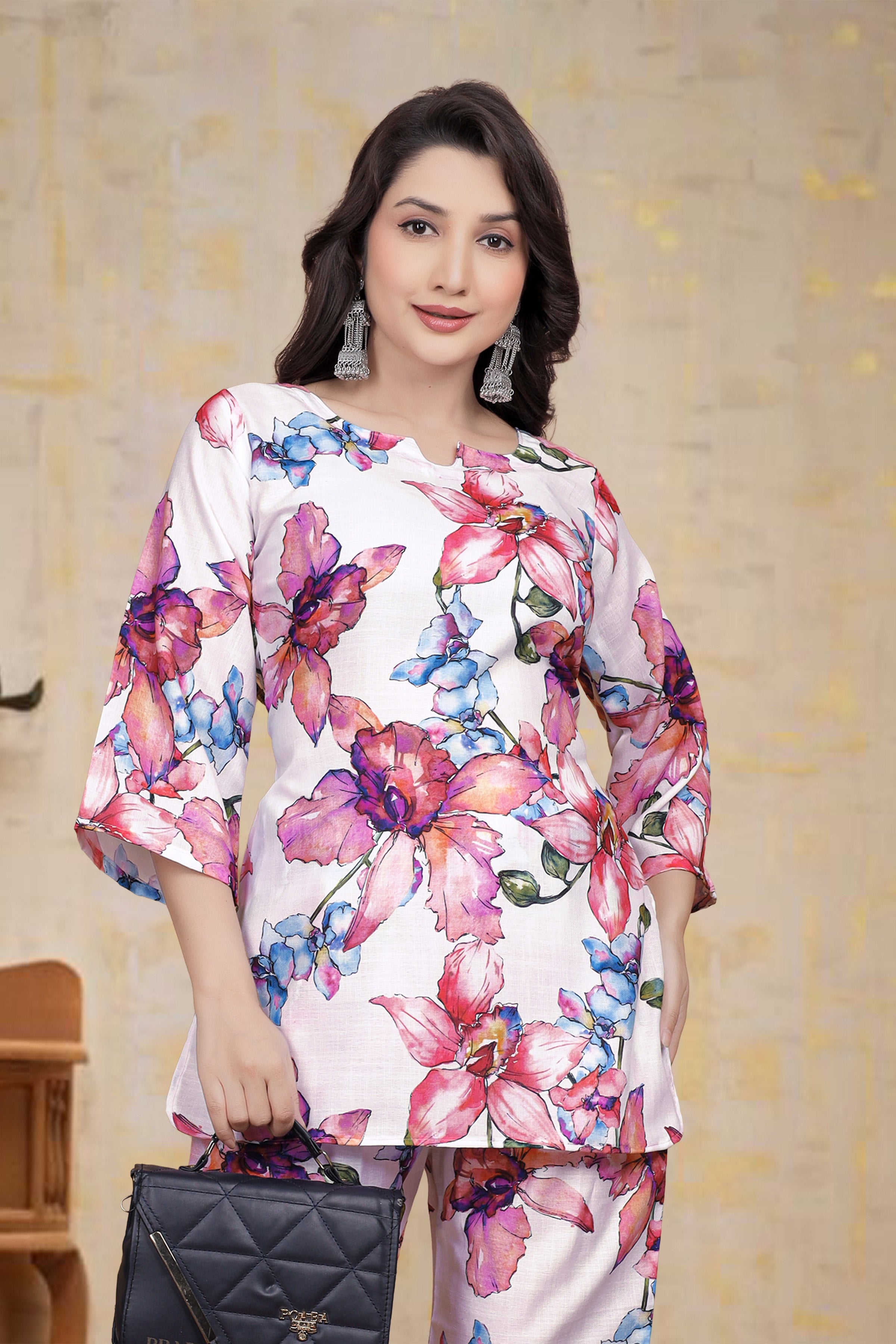 Premium Pure Linen Co-ord Sets for Women – Ready to Wear 2-Piece Outfit | Stylish & Comfortable Matching Set