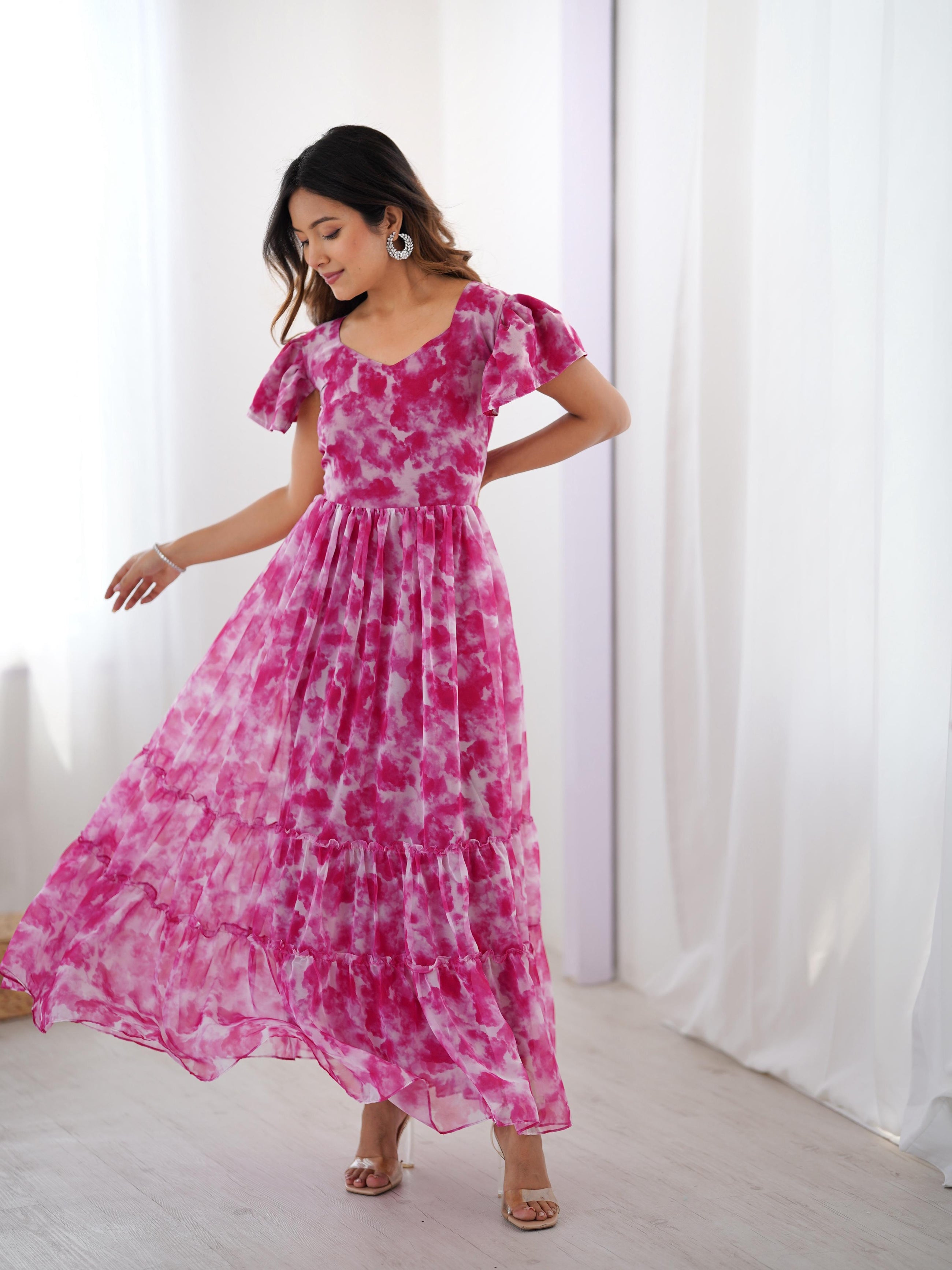 Colorful Clouds Designer Kurtis πβ¨