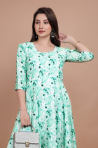 Amazing Desigener Gown With Beautiful Digital Print