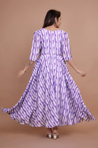 Pure Chinon Fabric Designer Gown For Women's