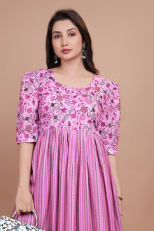 Amazing Beautiful Pure Muslin Gown For Women's