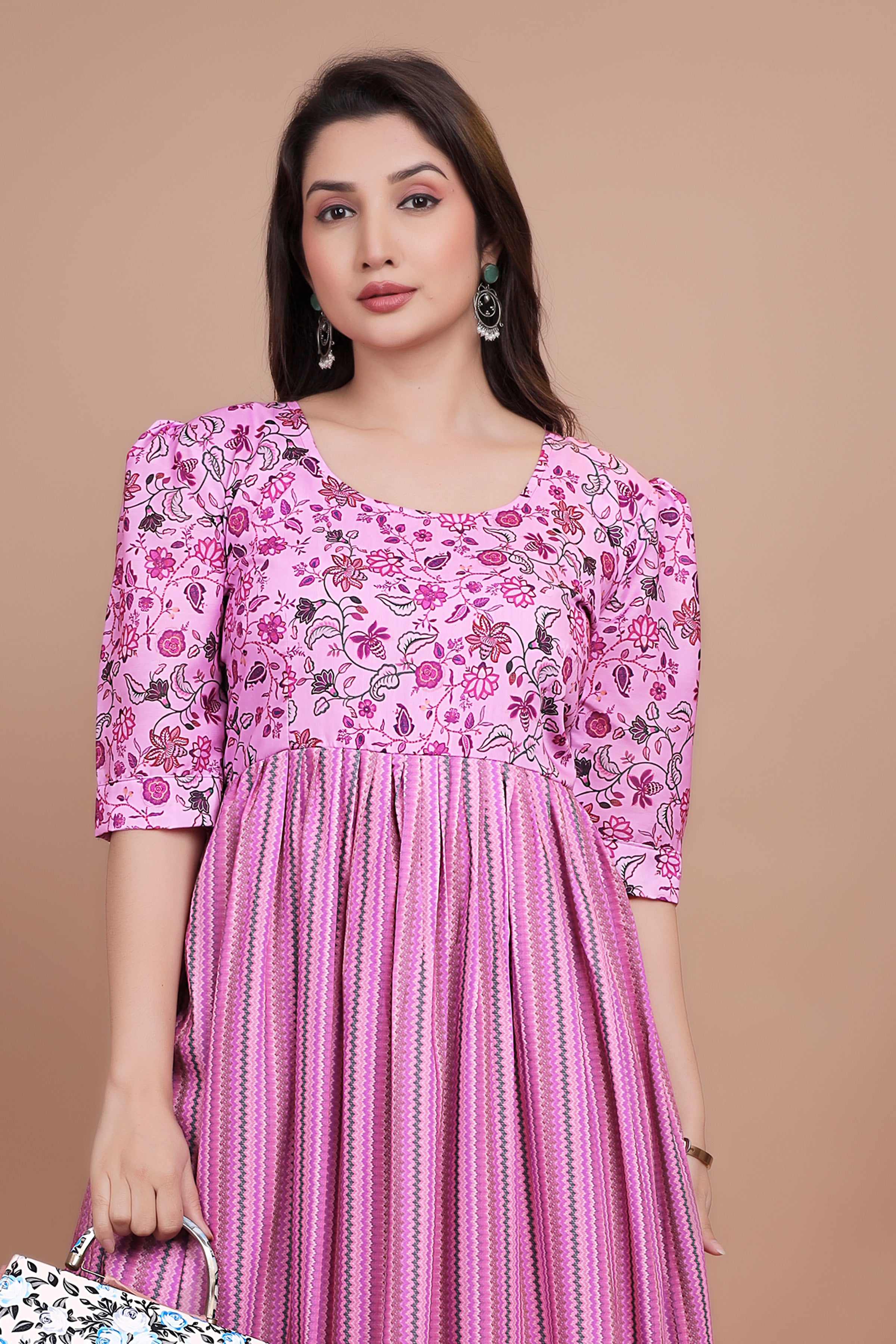 Amazing Beautiful Pure Muslin Gown For Women's