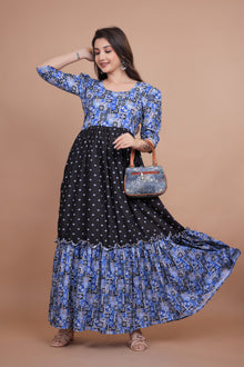 Beautiful Designer Gown With Mix & Match Designing