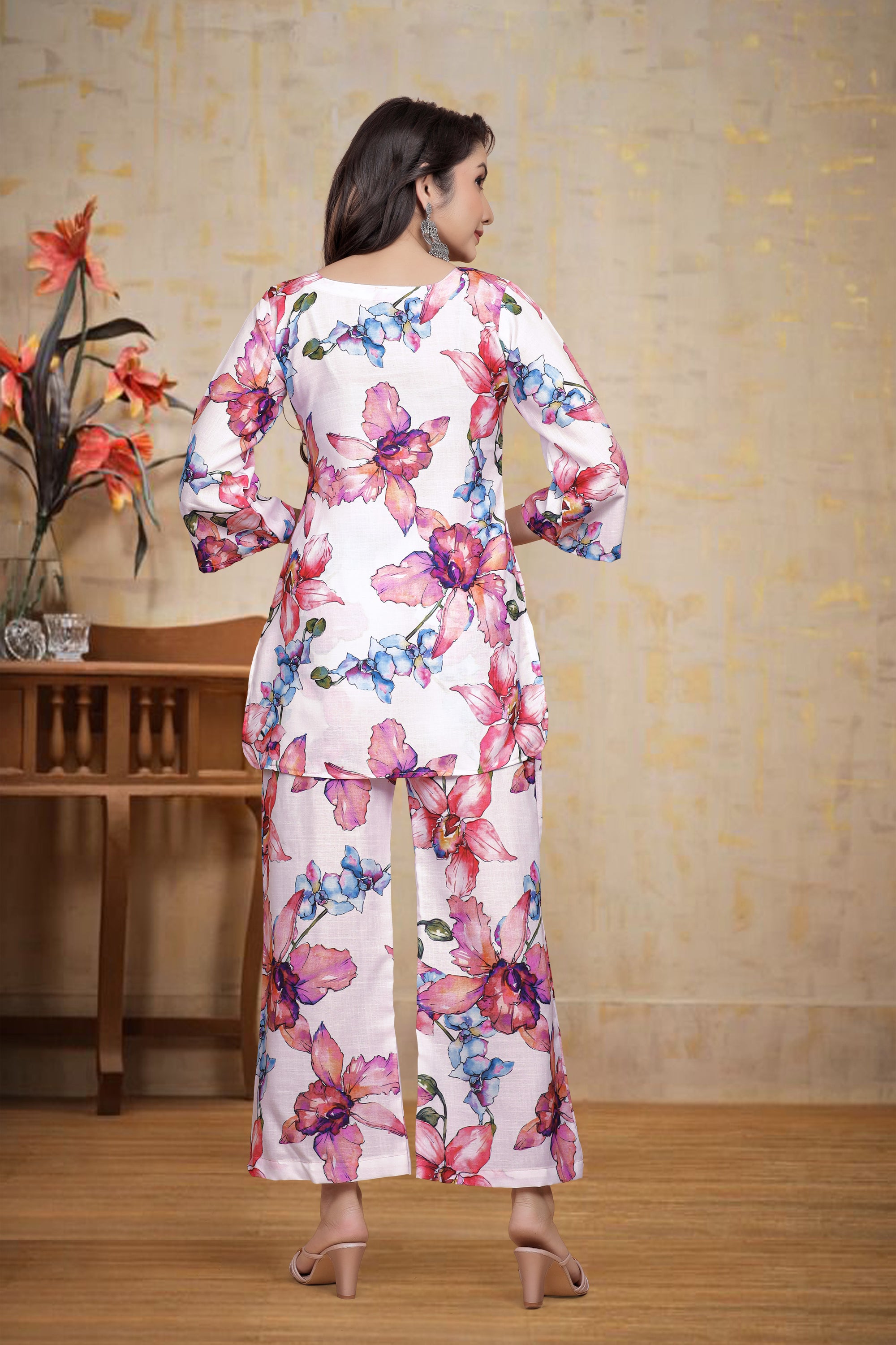 Premium Pure Linen Co-ord Sets for Women – Ready to Wear 2-Piece Outfit | Stylish & Comfortable Matching Set