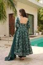 Green Anarkali Suit 3 PIS