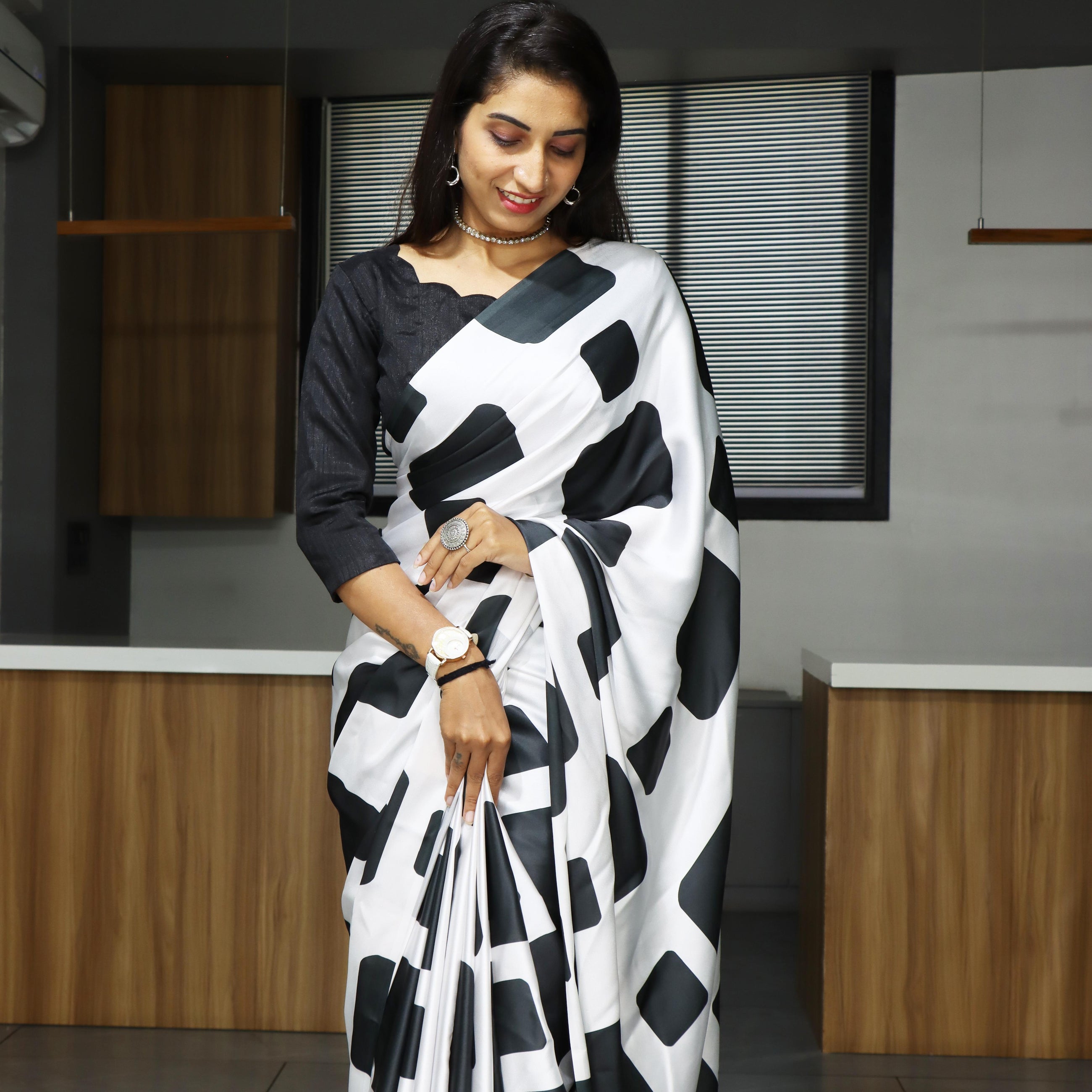 Pure Japan Satin Sarees