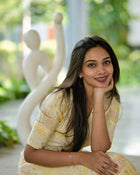 Yellow Kurti Pent