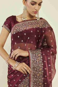 Soft Burberry Silk Saree💯