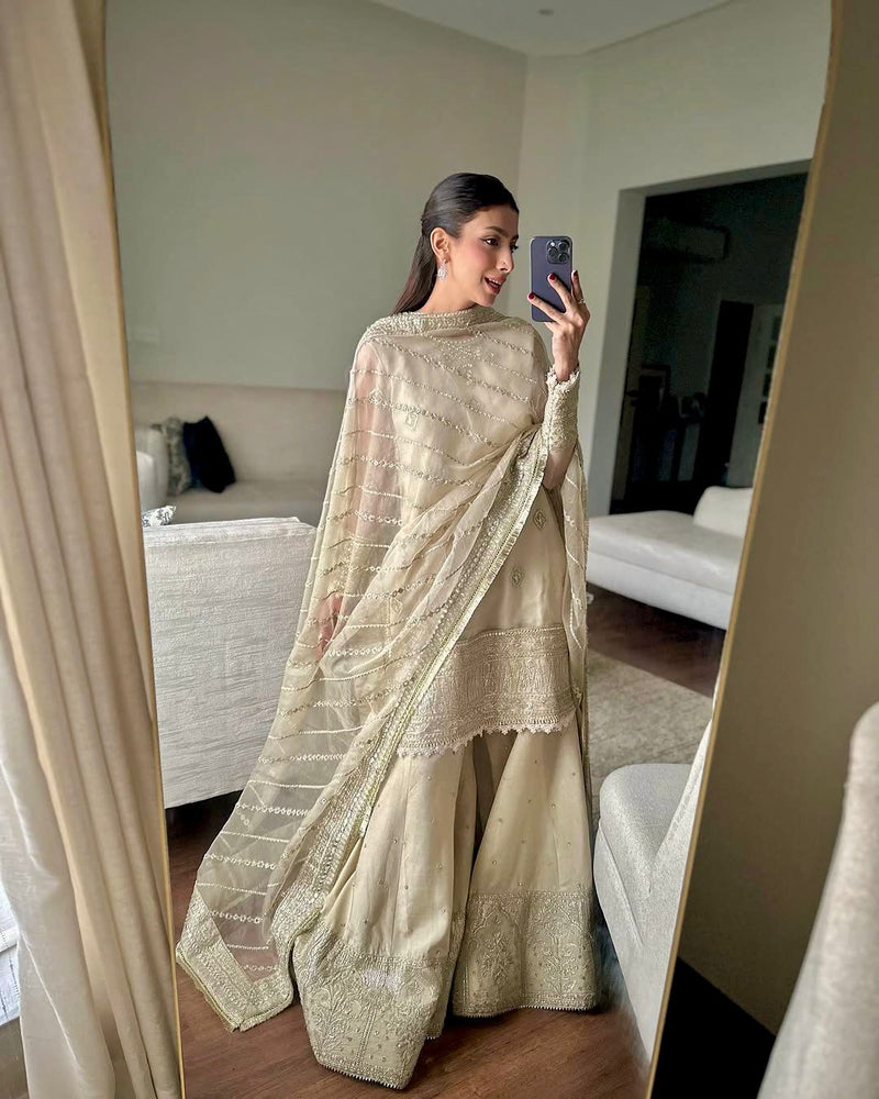 PARTY WEAR SPACIAL SHARARA SET