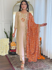 Presenting New Roman Fabric Beautiful Suit Set
