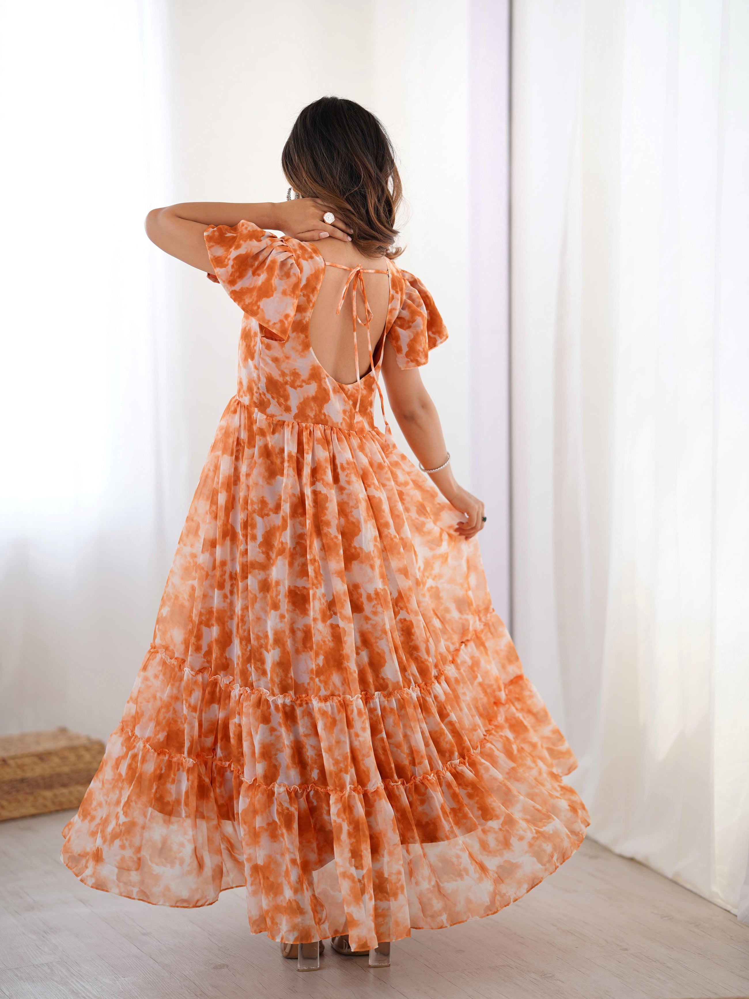 Colorful Clouds Designer Kurtis 👜✨