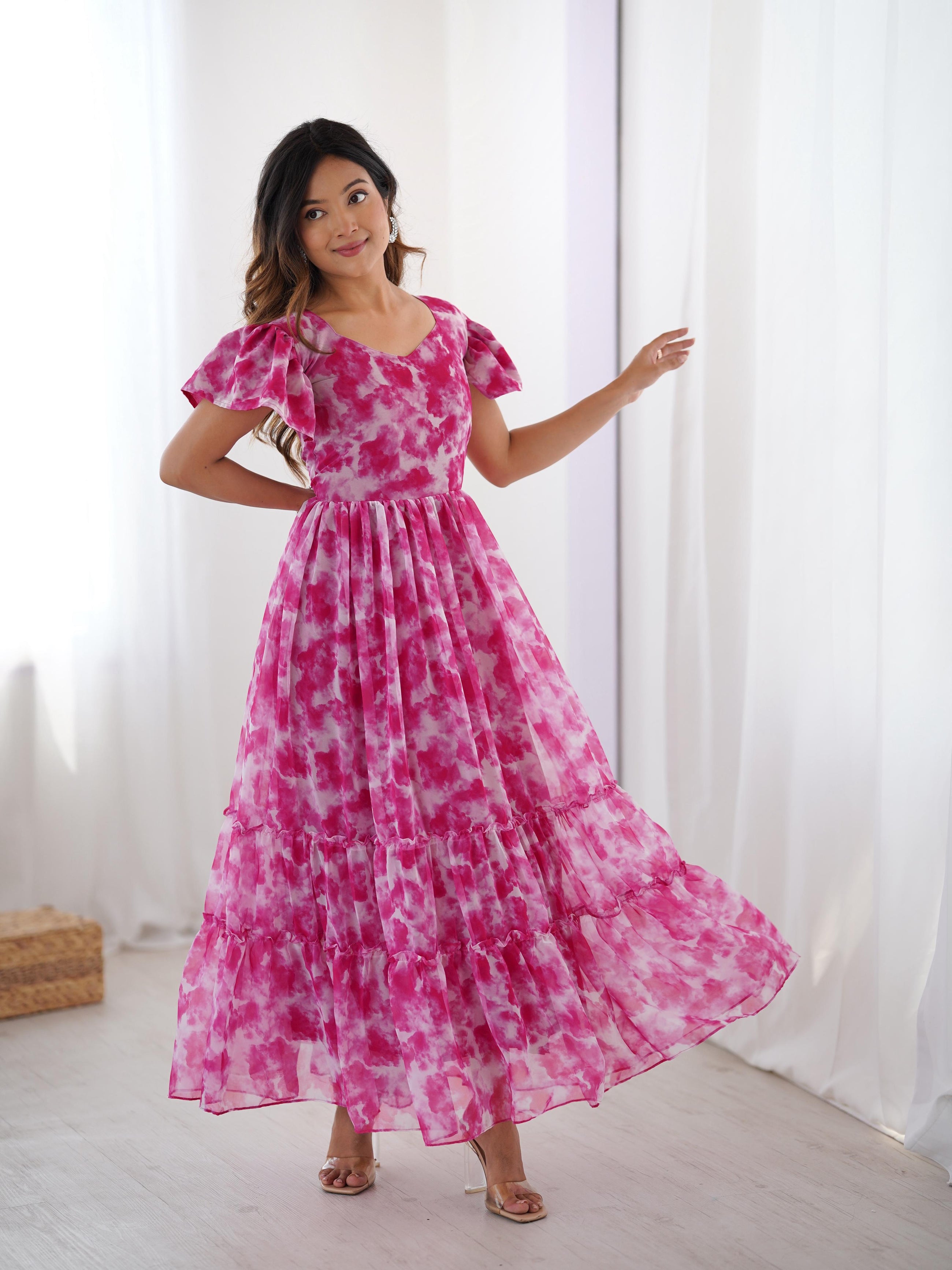 Colorful Clouds Designer Kurtis 👜✨