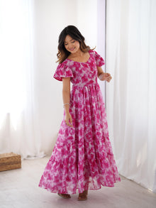 Colorful Clouds Designer Kurtis 👜✨