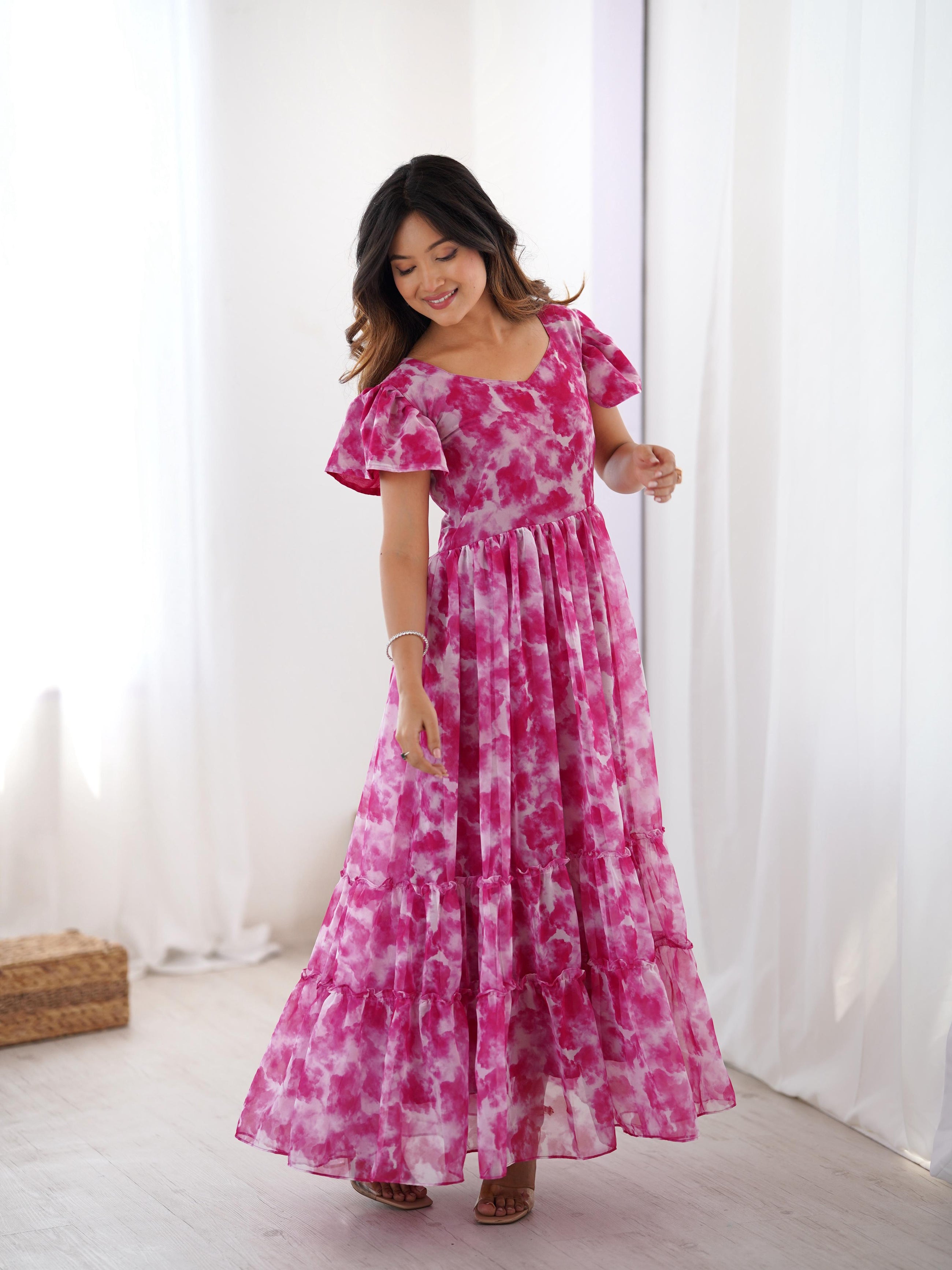 Colorful Clouds Designer Kurtis 👜✨