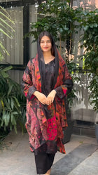 Muslin cotton Kurti Set🍁