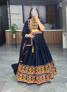 Traditional Gamthi Design Ethnic Women Lehenga Sets