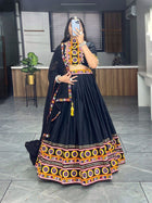 Traditional Gamthi Design Ethnic Women Lehenga Sets