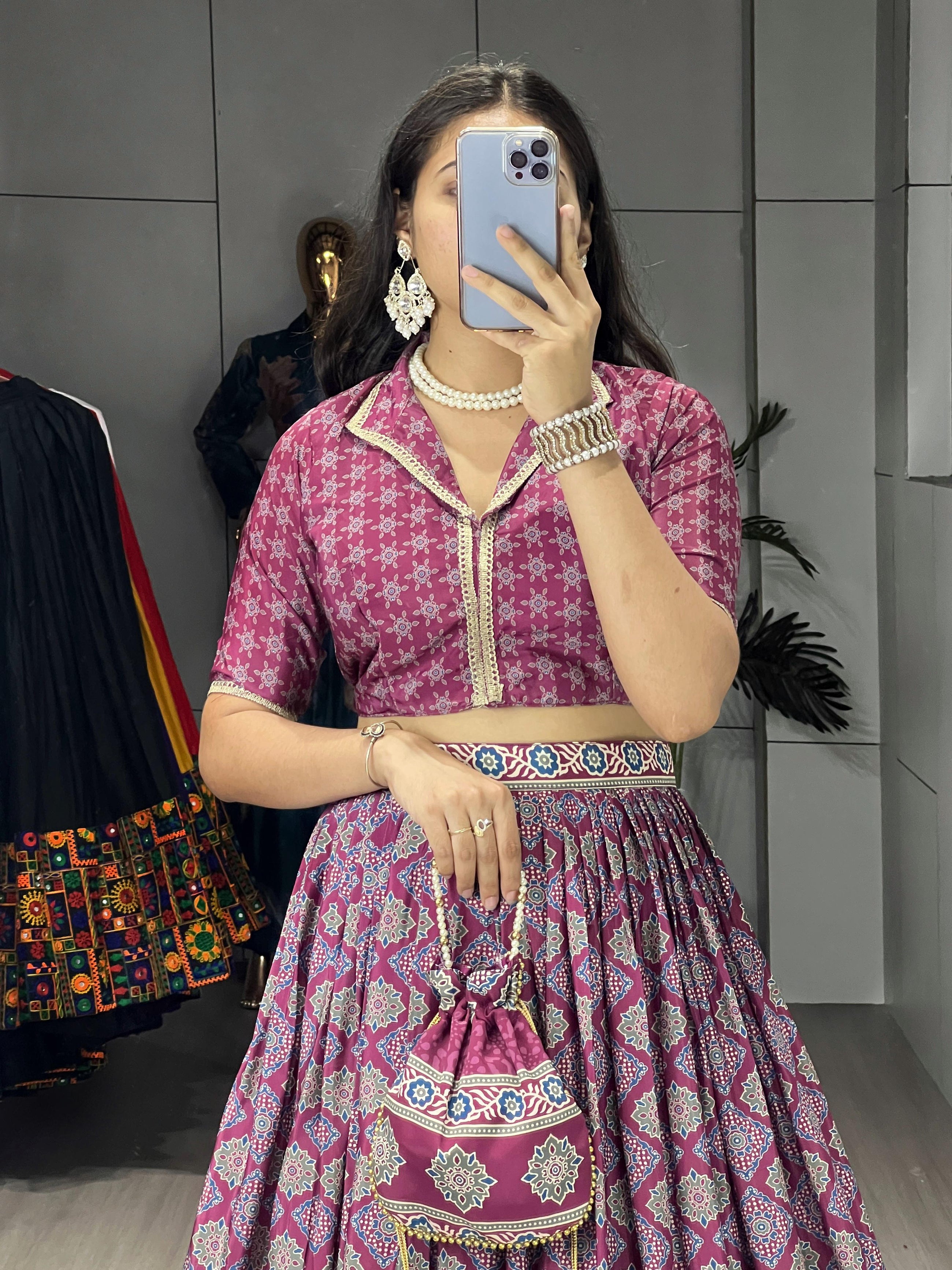 Azarkh Prints Ethnic Silk Cordsets With All Over Azarkh Print