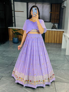 Modern Crop Top Lehengas With This Intriguing Crop Top Design