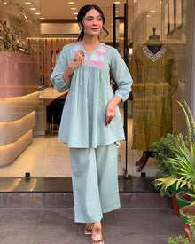 Beautiful Pure Cotton Cordset