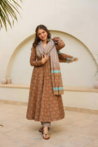 Brown Anarkali 3 PIS Suit 👗