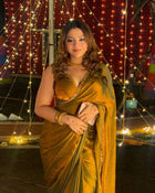 SIMARI SHINE GOLDEN SAREE🍃
