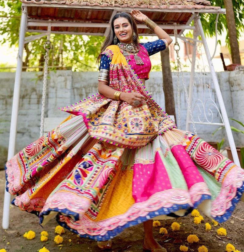 Colourful Navratri Lehenga🔥