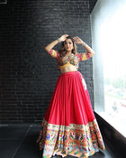 Navratri Red Lehenga Choli💃