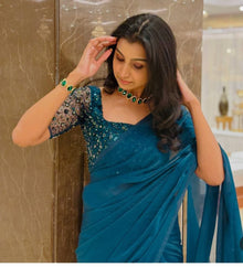 Jimmy Choo Designer Saree🍃