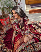 Maroon Chaniya Choli💃