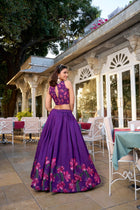 Dolla Silk Chaniya Choli Viving Foil Concept💃