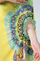 Ready To Wear Free-Hand Satin Saree👜✨