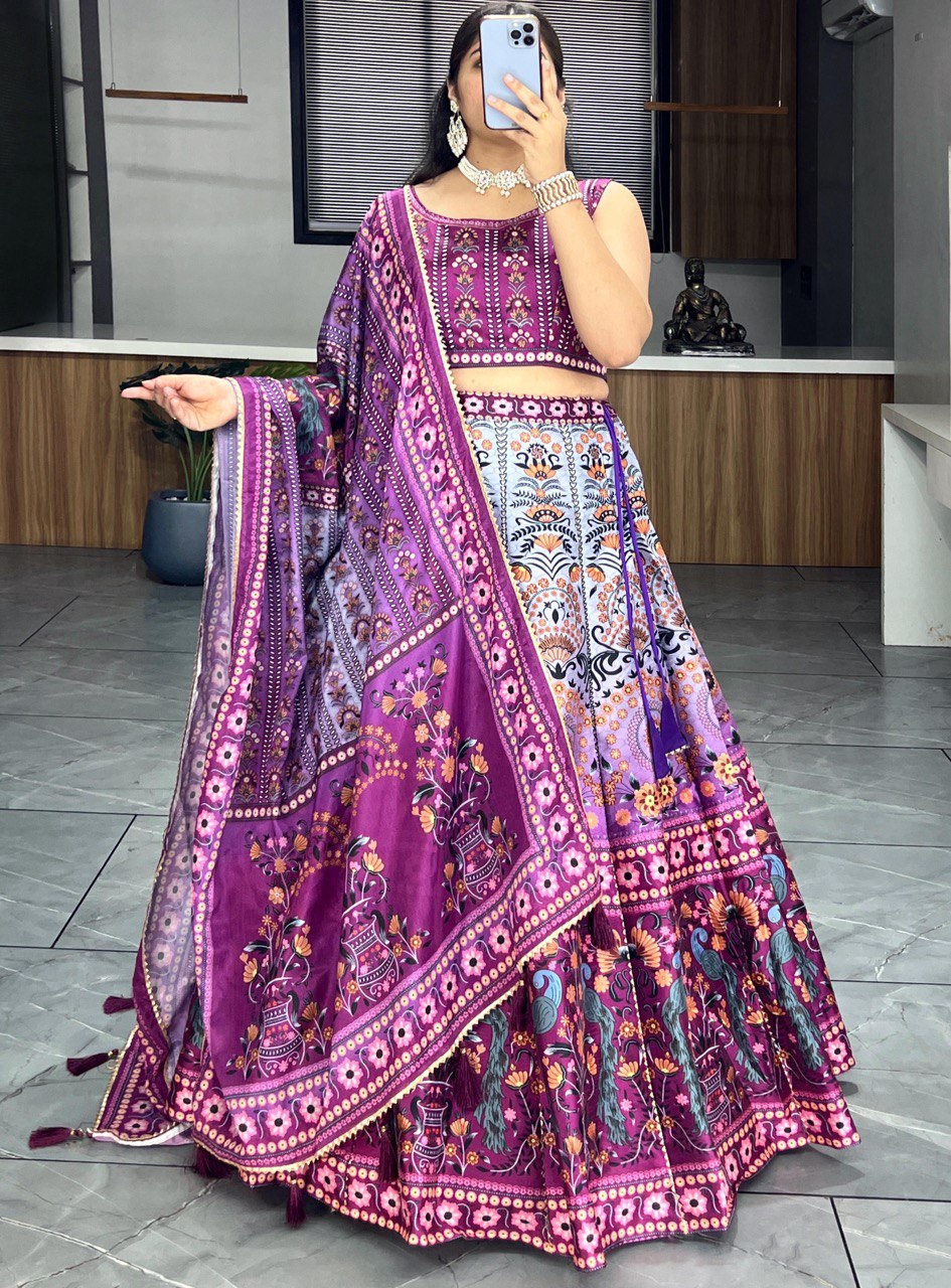 Printed Premium Lehenga Collection👜