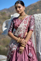 New Peach Chaniya Choli💃