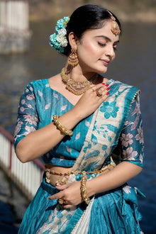 Sea Blue Chaniya Choli 💃