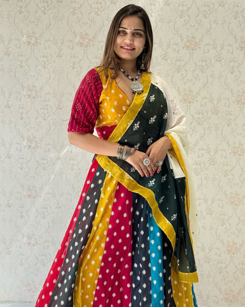 Colourful Lenga Choli 💃