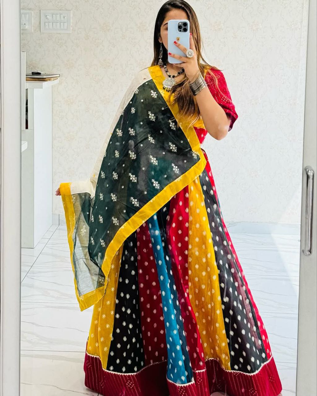 Colourful Lenga Choli 💃