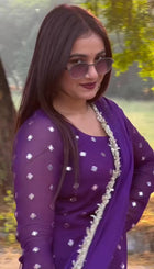 Purple Dhoti 3 PIS Suit👗