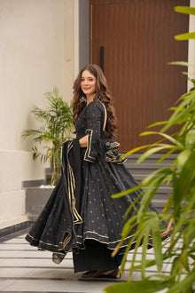 Black Anarkali Suit 3 PIS