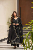 Black Anarkali Suit 3 PIS